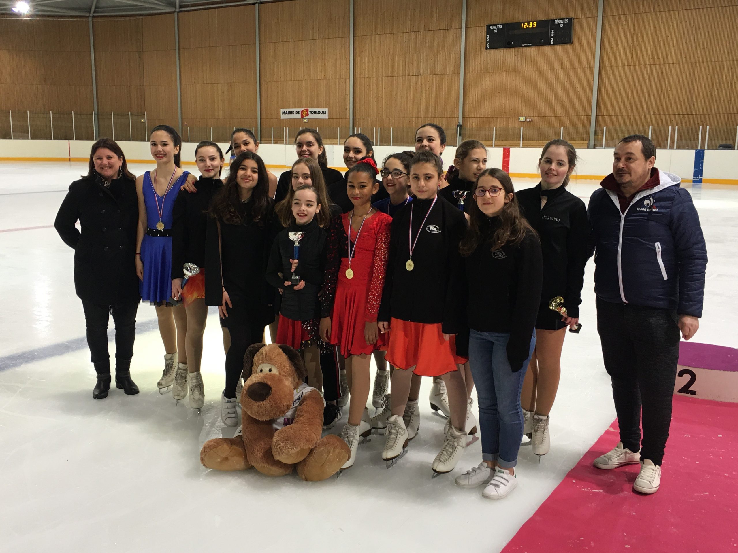 Tournoi Inter-régional 2ème journée à la patinoire Alex Jany à Toulouse -  Les prestations de nos patineurs en vidéo