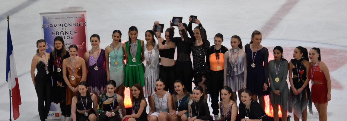 Finale du Championnat de France Solo de Danse sur Glace à Toulouse